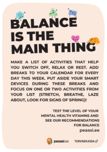 Uni ja puhkamine plakat_ENG