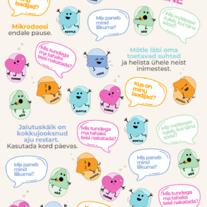 Vaimse tervise vitamiini kleepsud